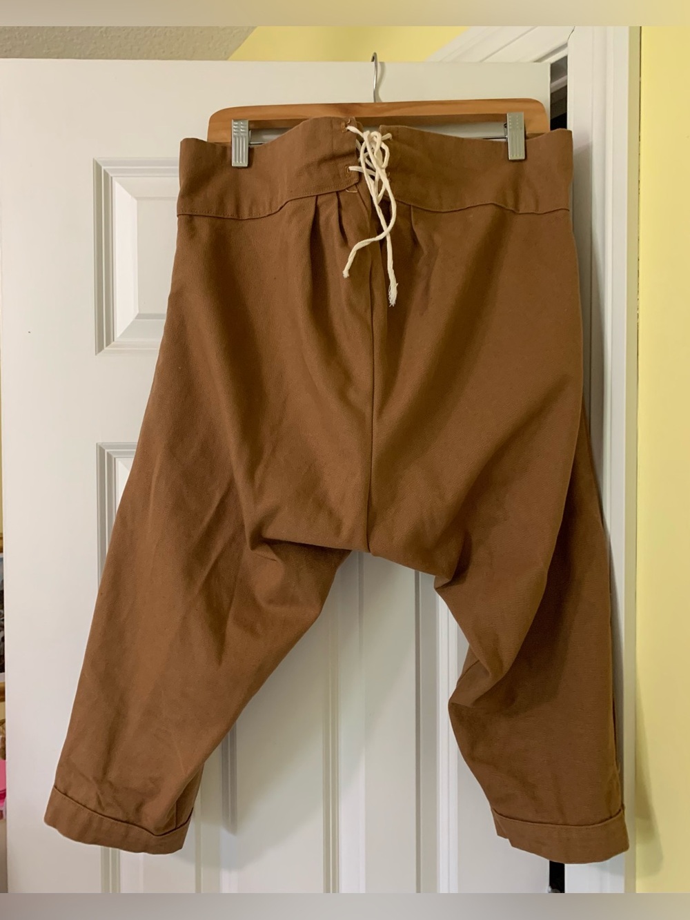 jas. Townsend & Son Men's Fall Front Breeches Heavy Cotton Canvas Like New - Picture 8 of 14